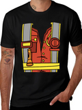 Cartoon Firefighter Costume Tee