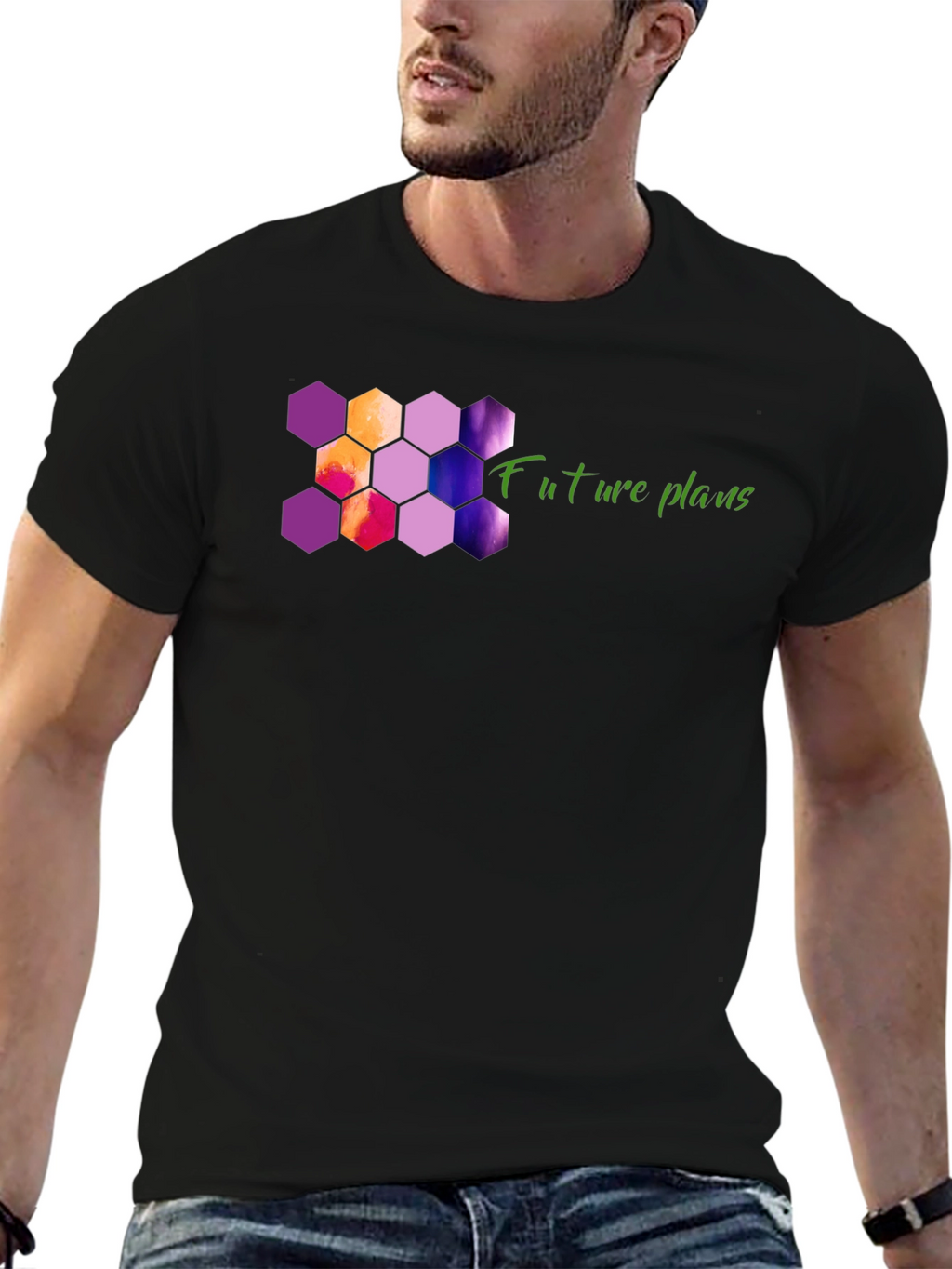 Future Plans Hexagon T-Shirt