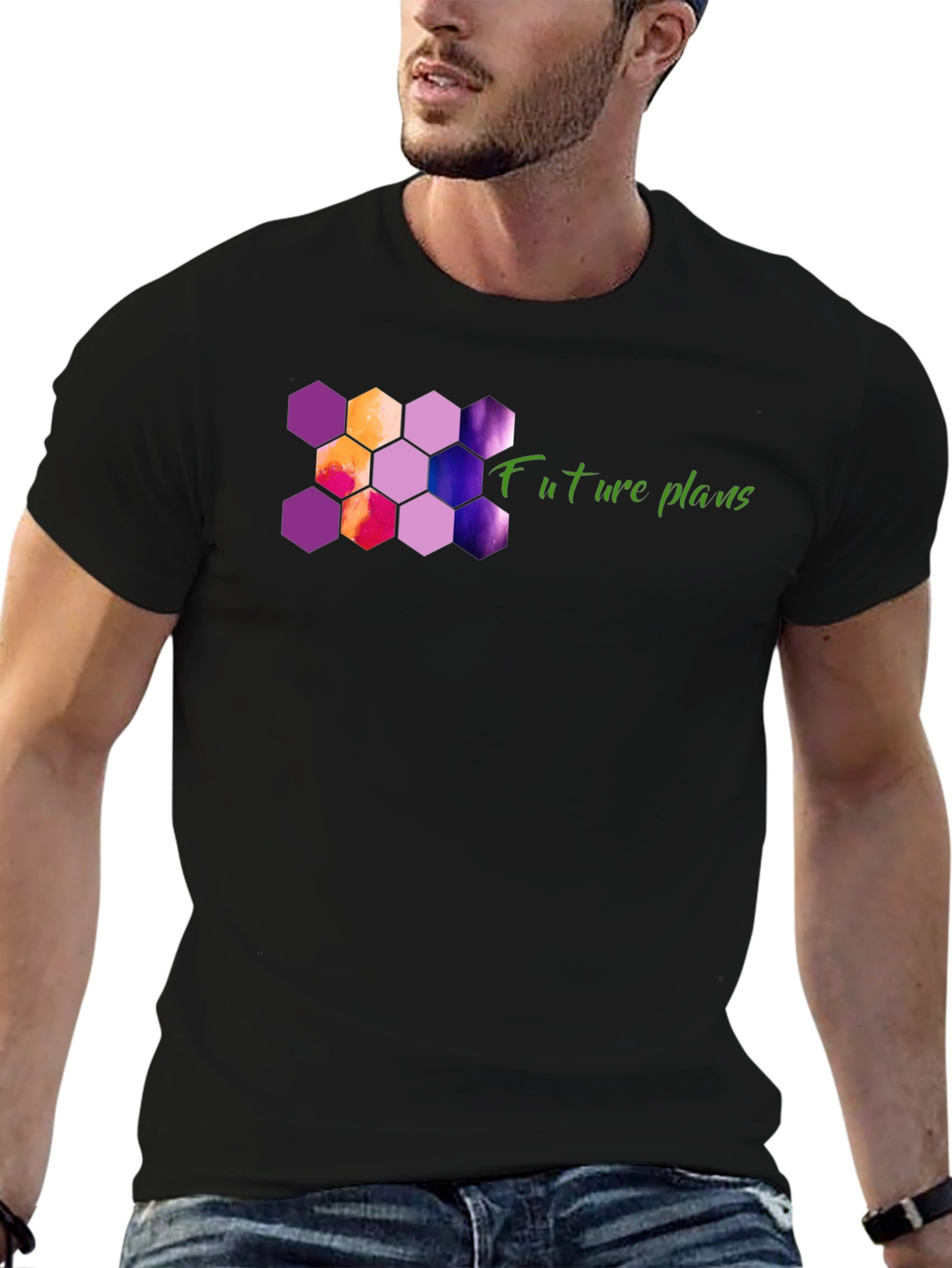Future Plans Hexagon T-Shirt