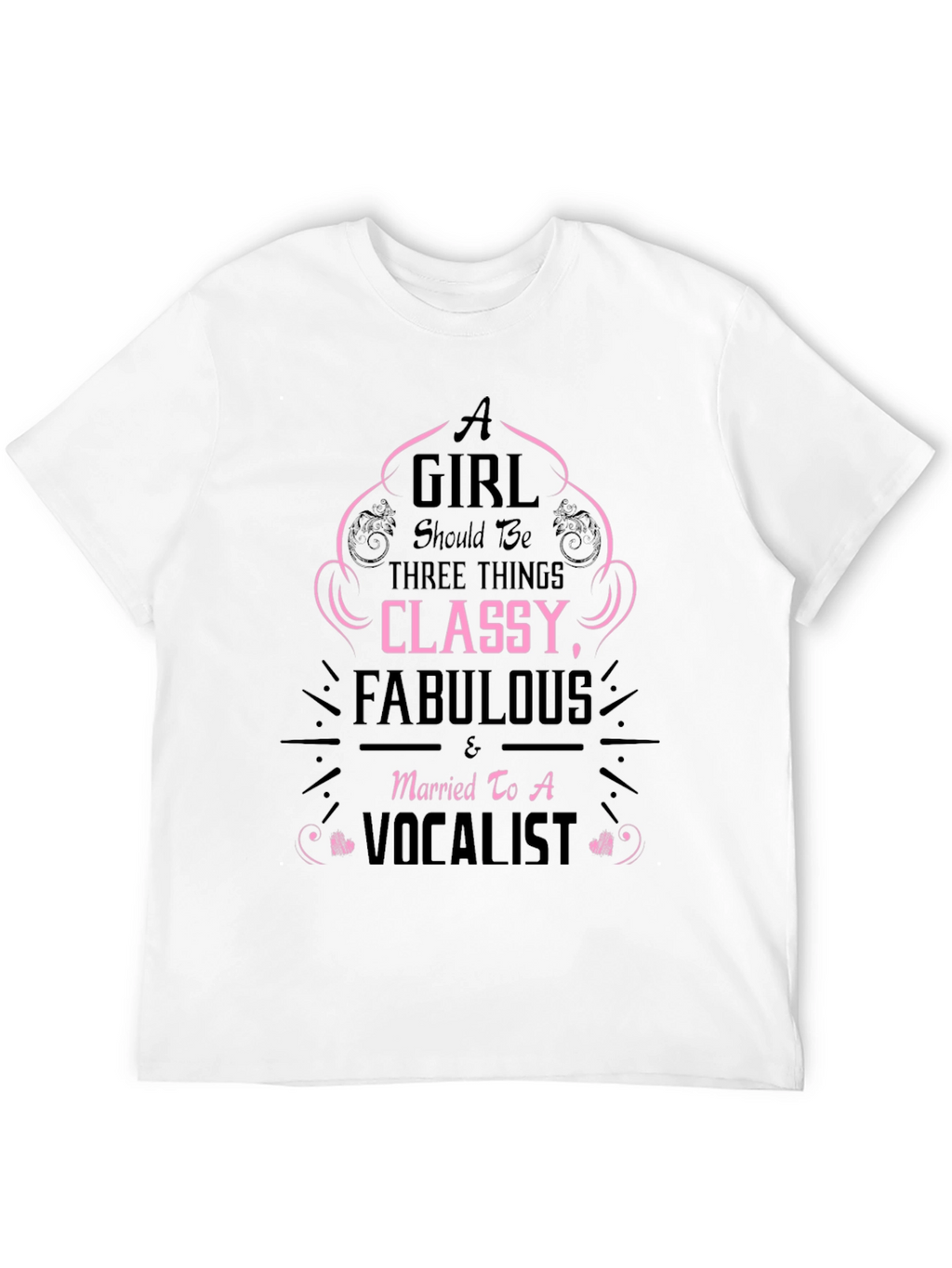 Classy Vocalist T-Shirt - Graphic Tee