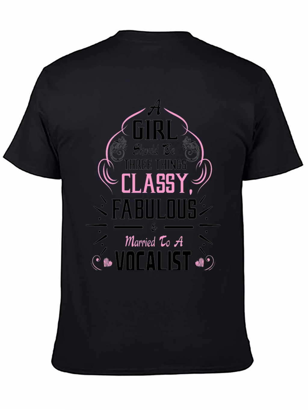 Classy Vocalist T-Shirt - Graphic Tee