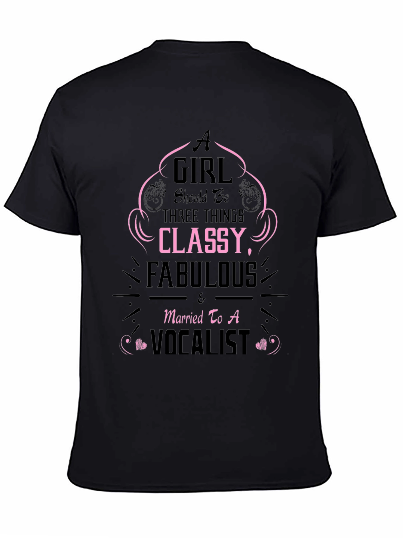Classy Vocalist T-Shirt - Graphic Tee