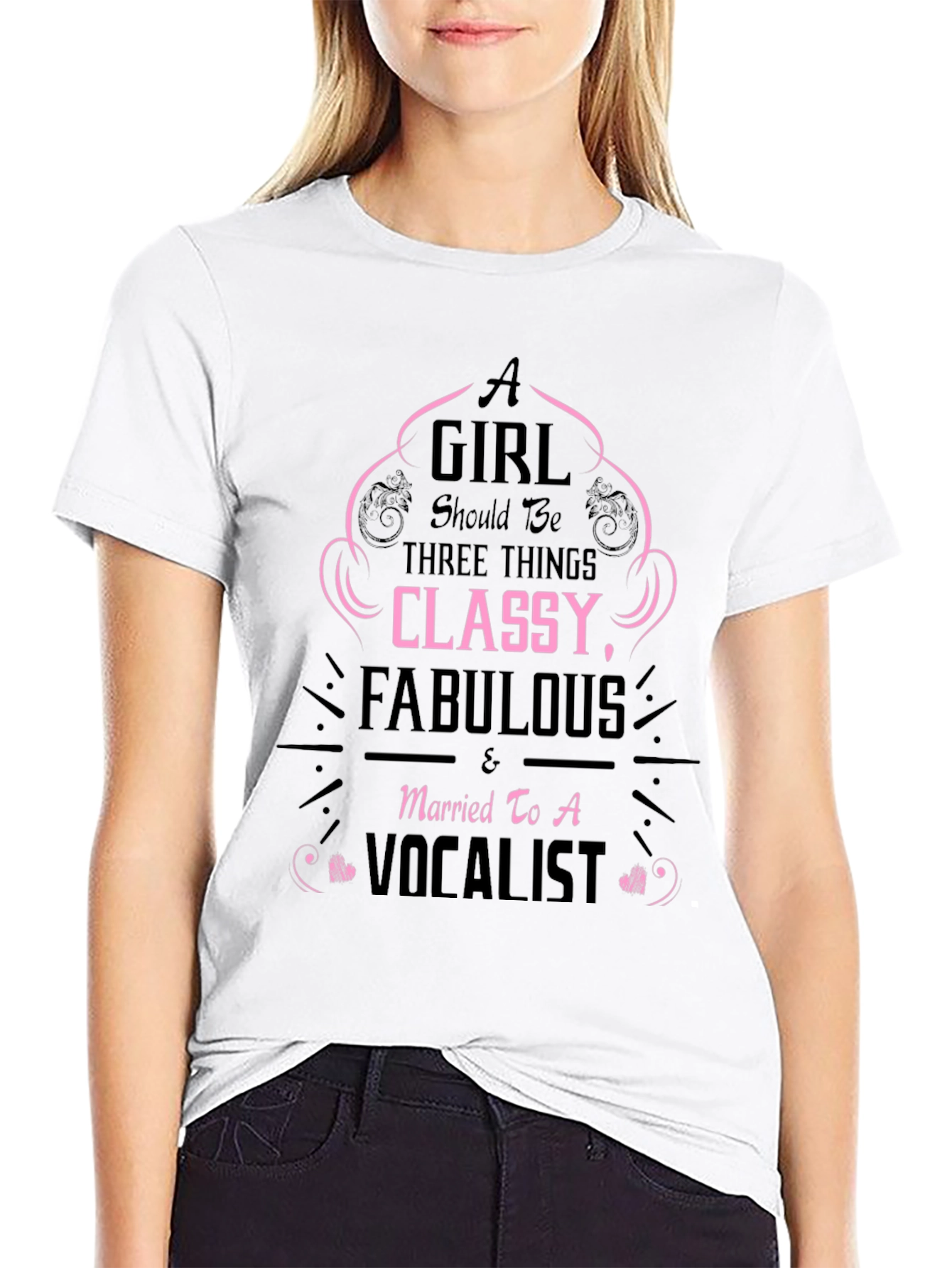 Classy Vocalist T-Shirt - Graphic Tee