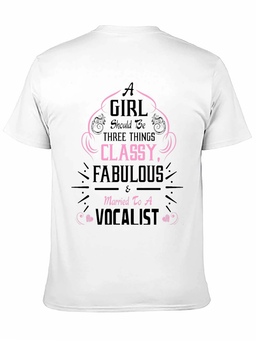 Classy Vocalist T-Shirt - Graphic Tee