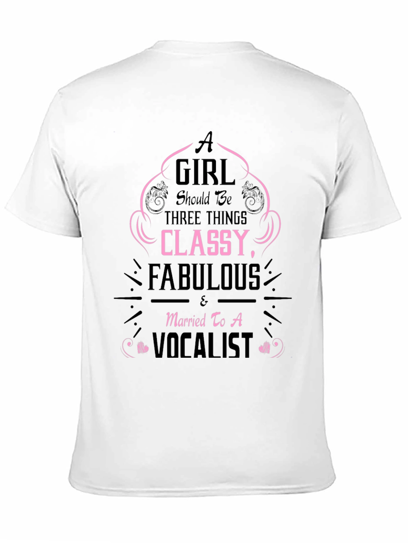 Classy Vocalist T-Shirt - Graphic Tee