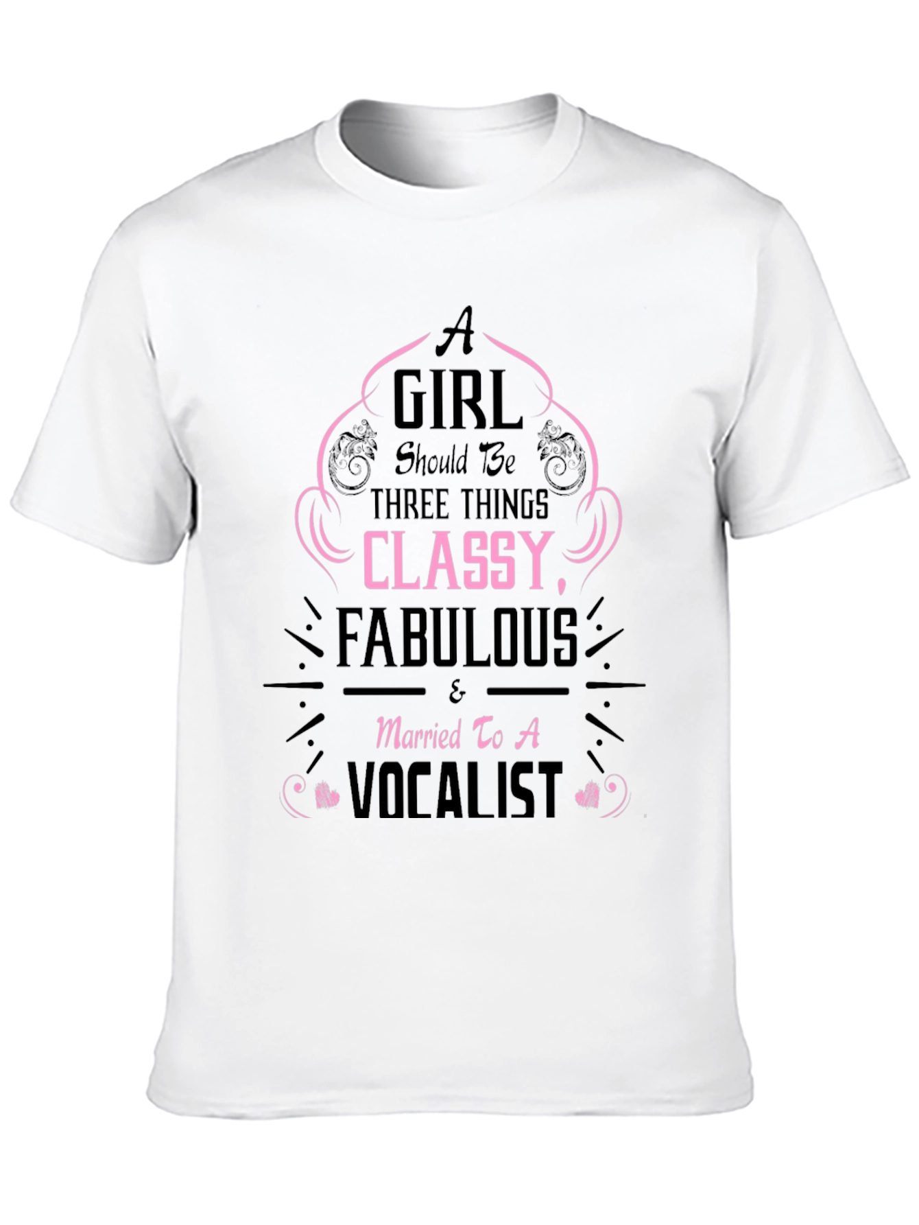 Classy Vocalist T-Shirt - Graphic Tee