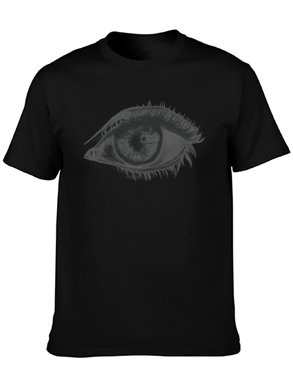 Eye Graphic T-Shirt - Black