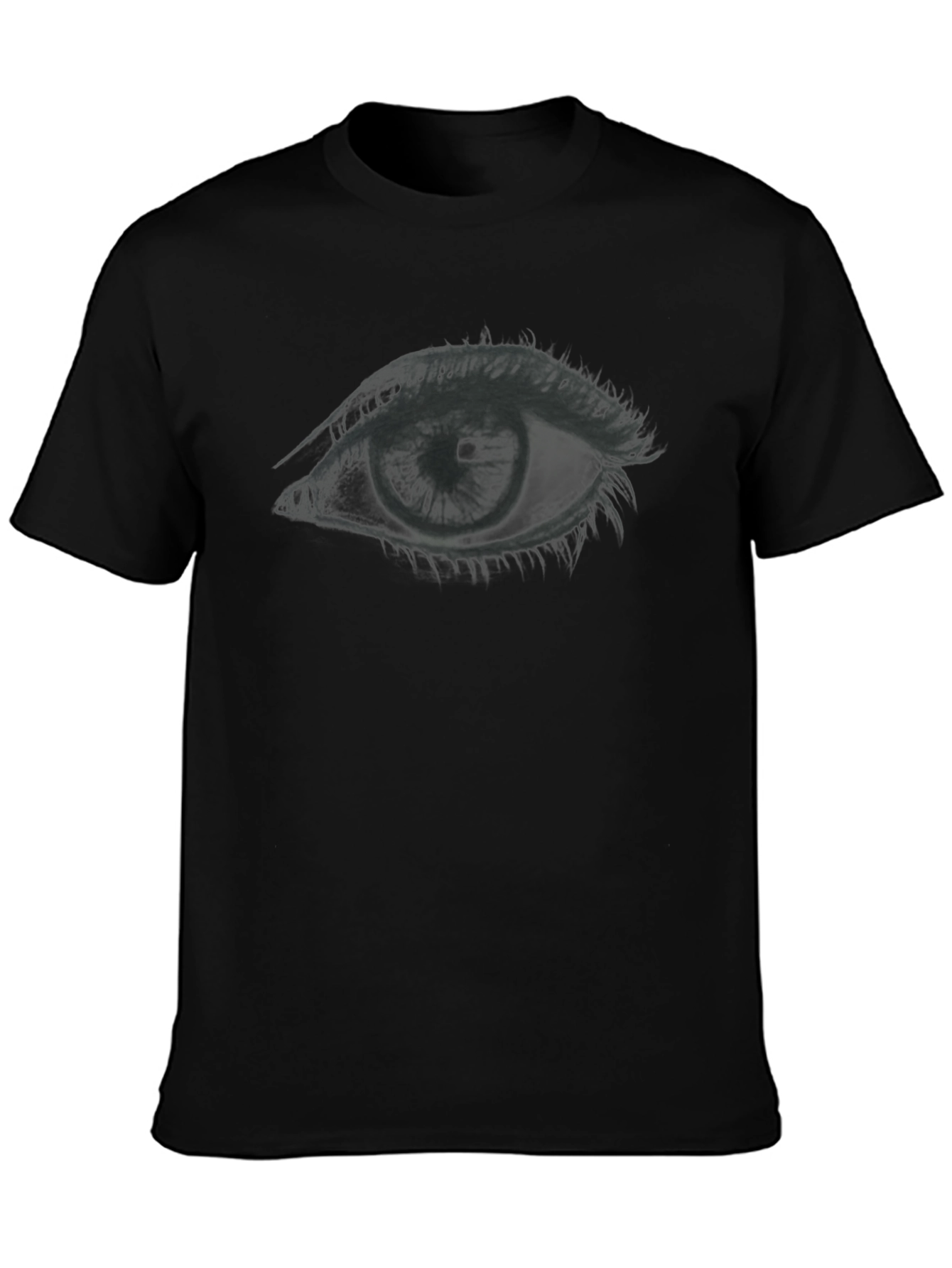 Eye Graphic T-Shirt - Black