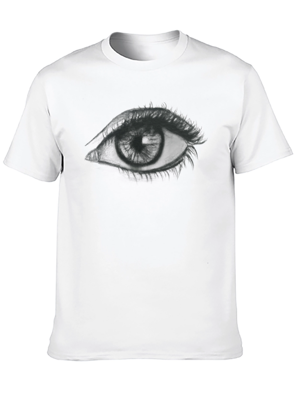 Eye Graphic T-Shirt - Black