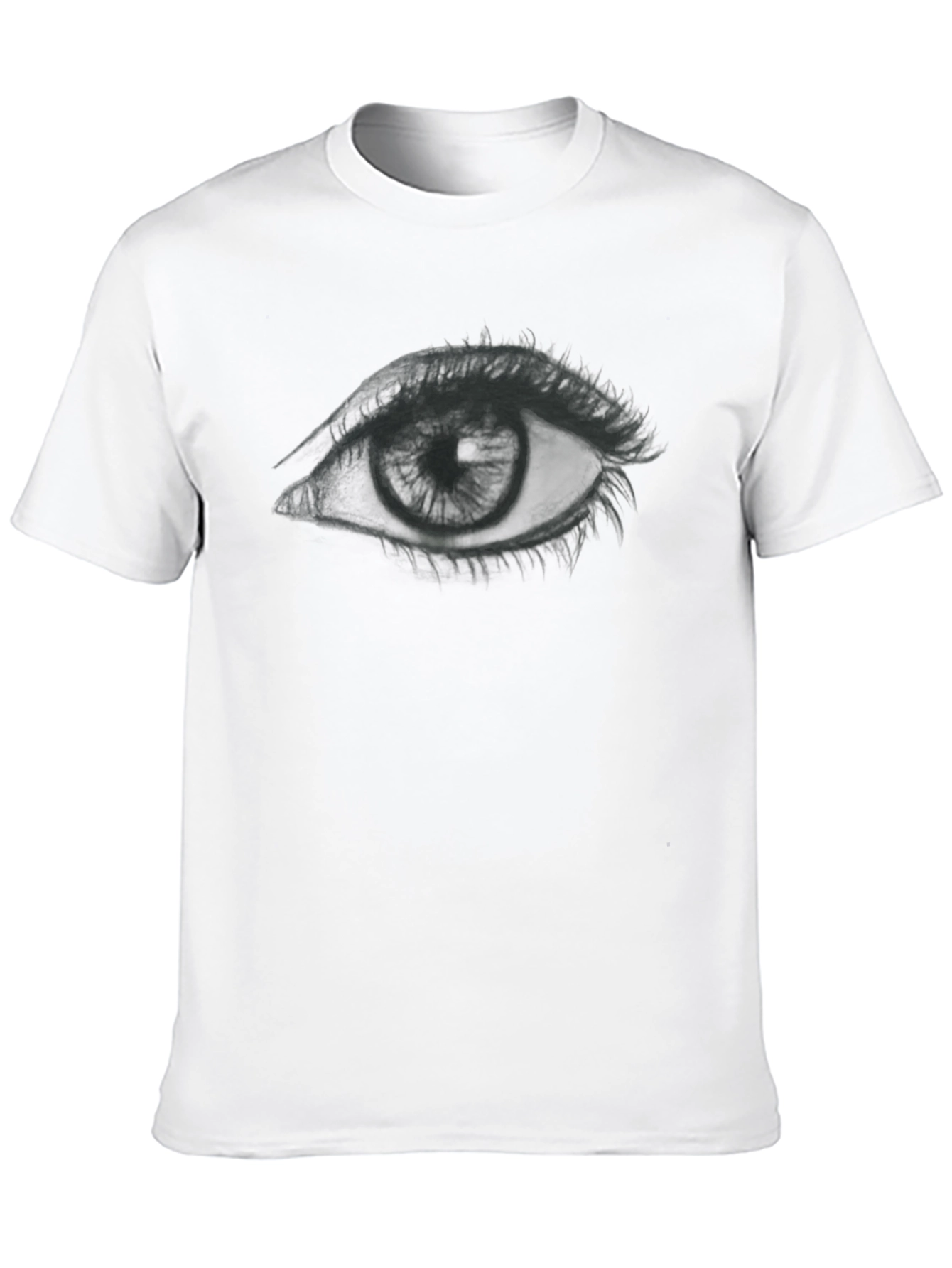 Eye Graphic T-Shirt - Black