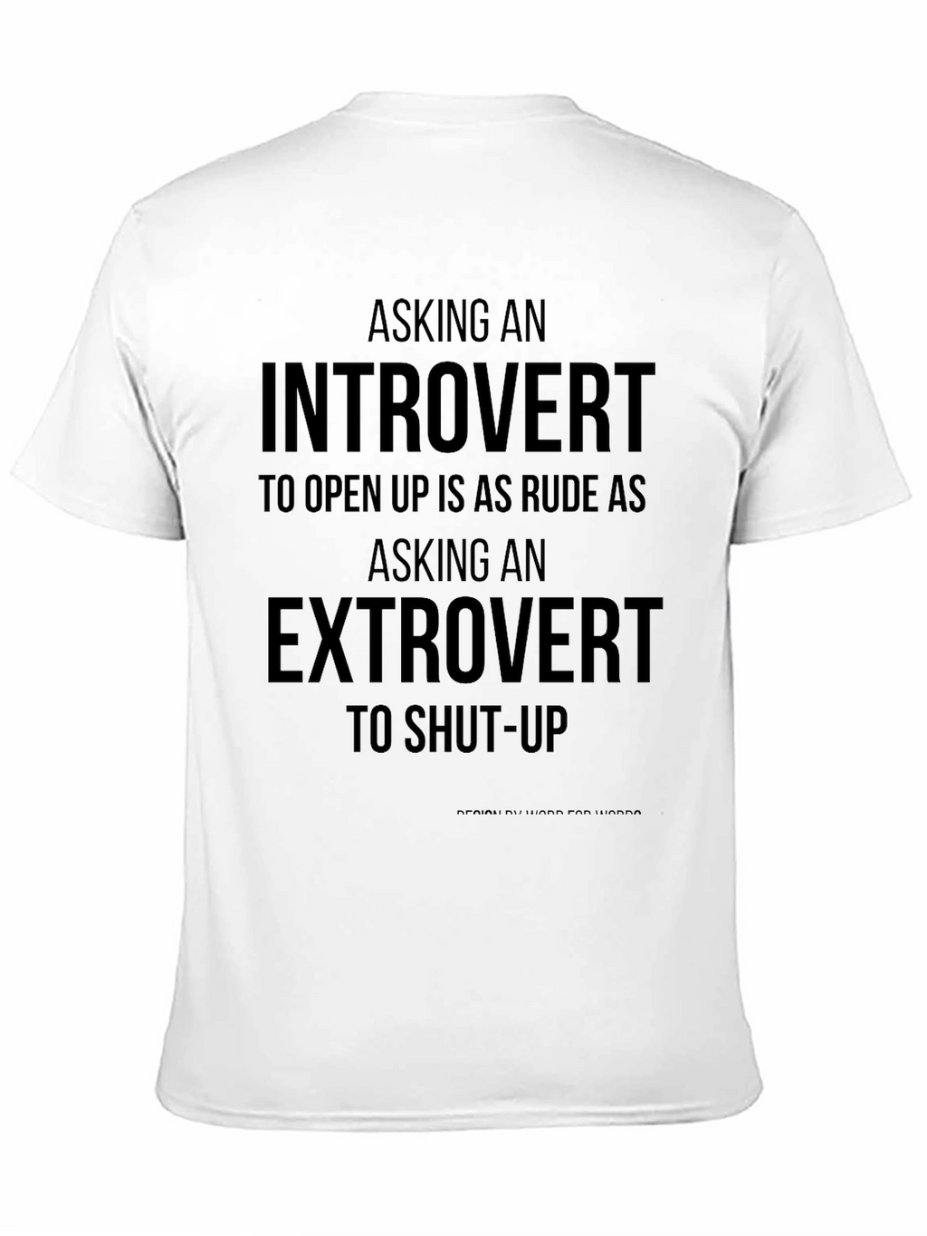 Introvert Extrovert Graphic Tee - Funny Slogan Shirt