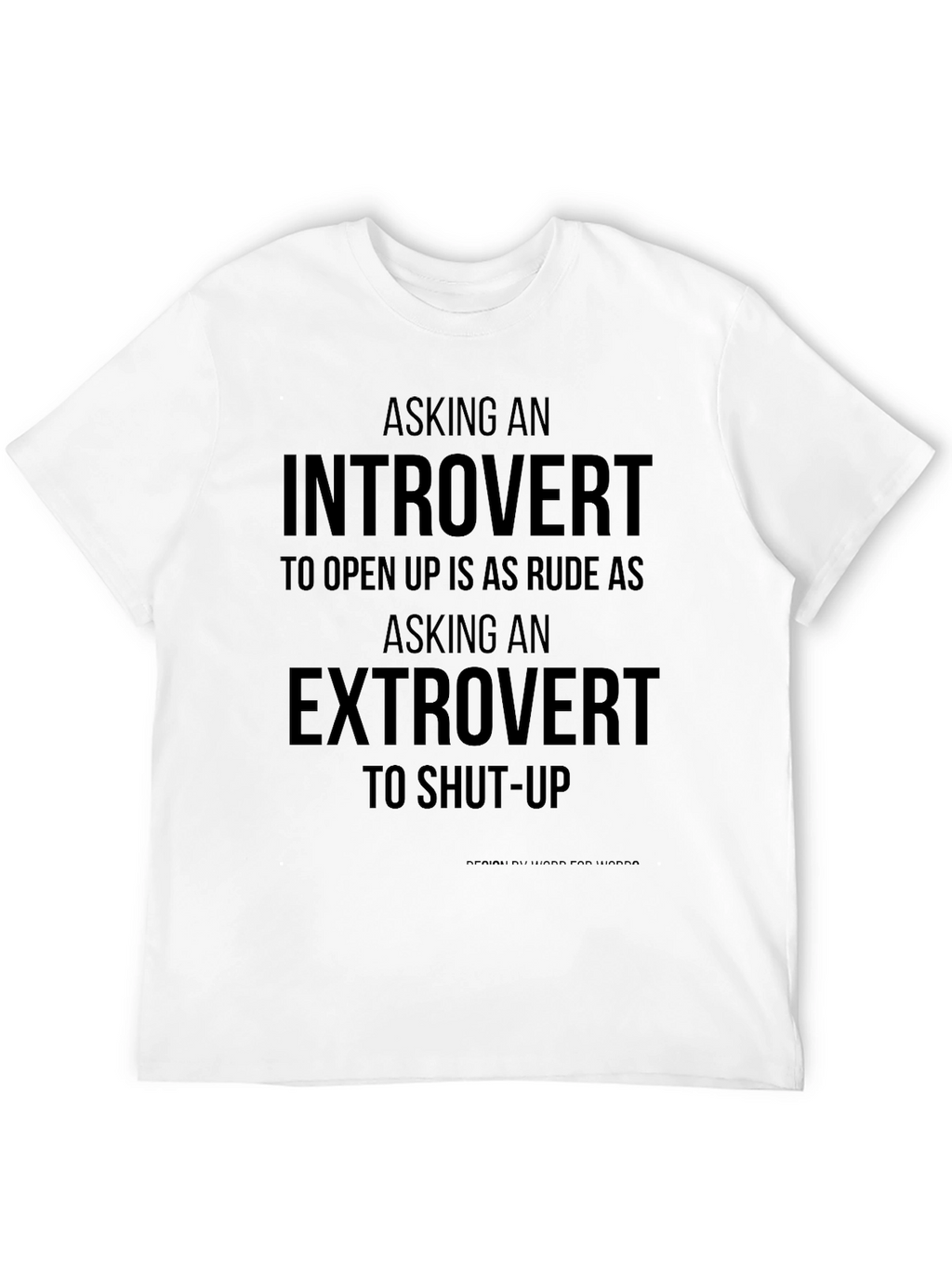 Introvert Extrovert Graphic Tee - Funny Slogan Shirt