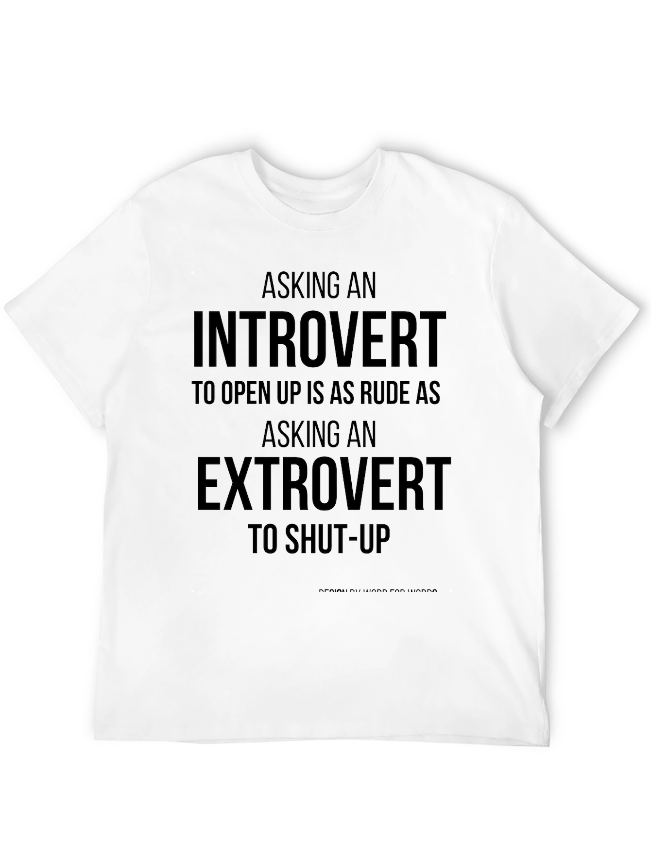 Introvert Extrovert Graphic Tee - Funny Slogan Shirt