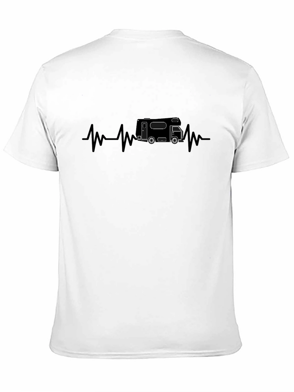 RV Heartbeat T-Shirt - Camping Lover Gift