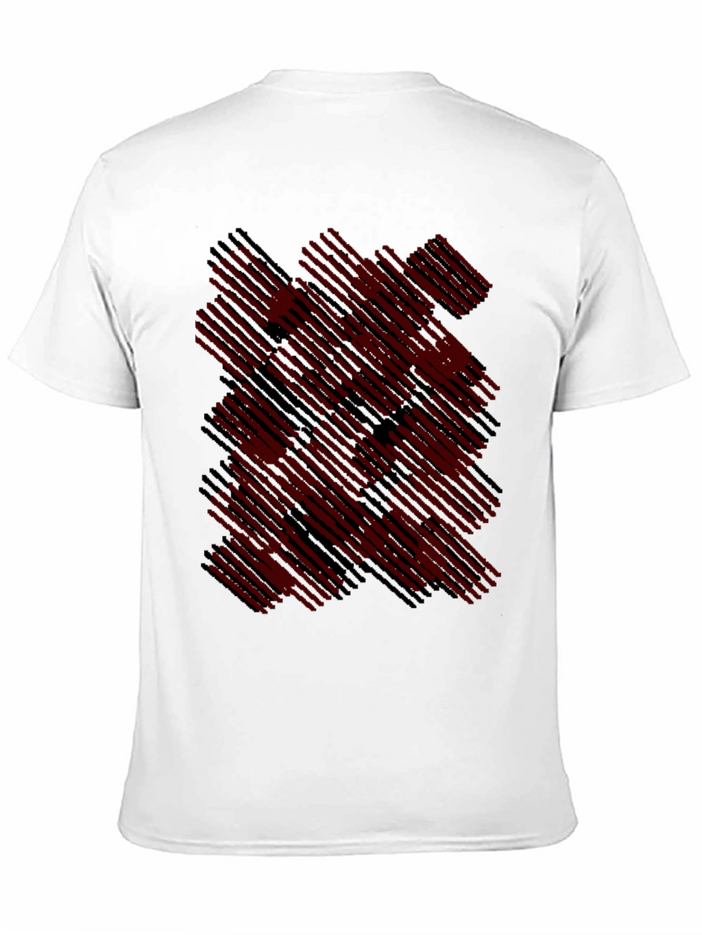 Abstract Line Pattern T-Shirt