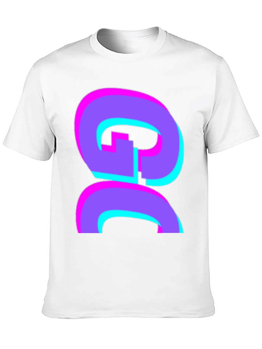 Abstract Graphic Black T-Shirt - Bold and Stylish!