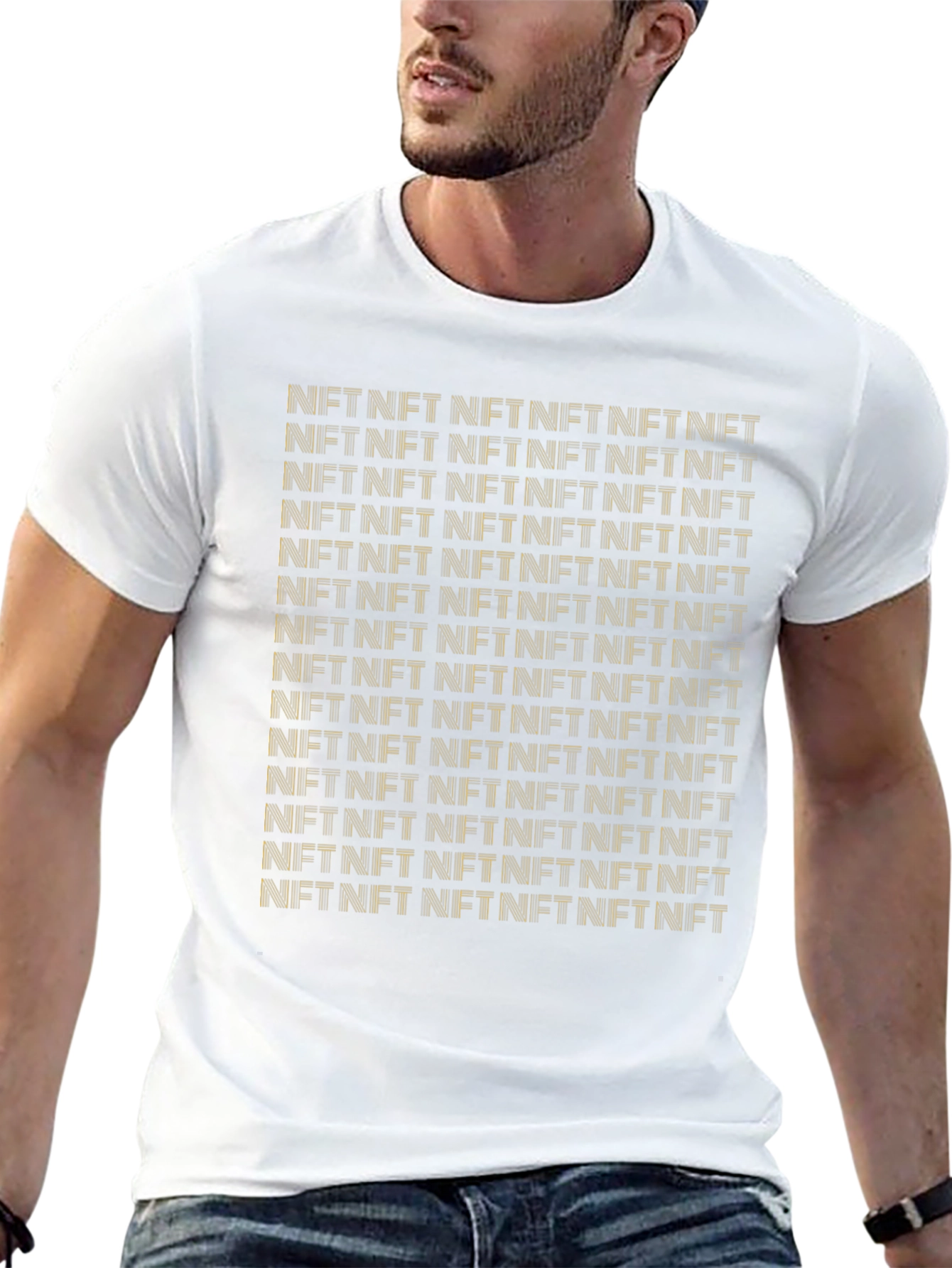 NFT Print Black T-Shirt