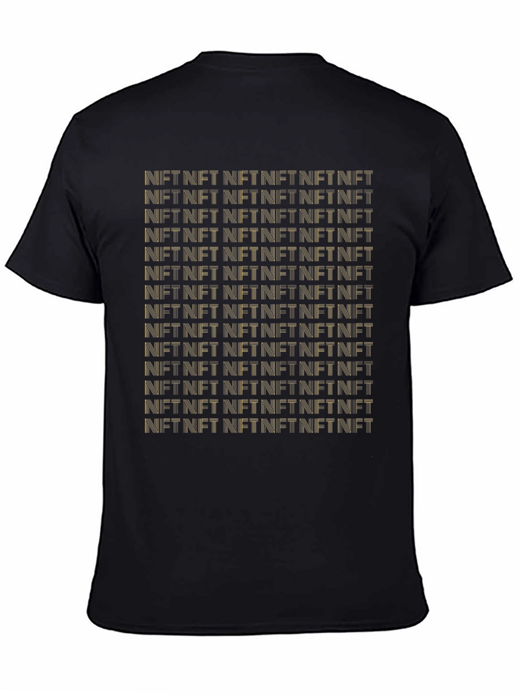 NFT Print Black T-Shirt