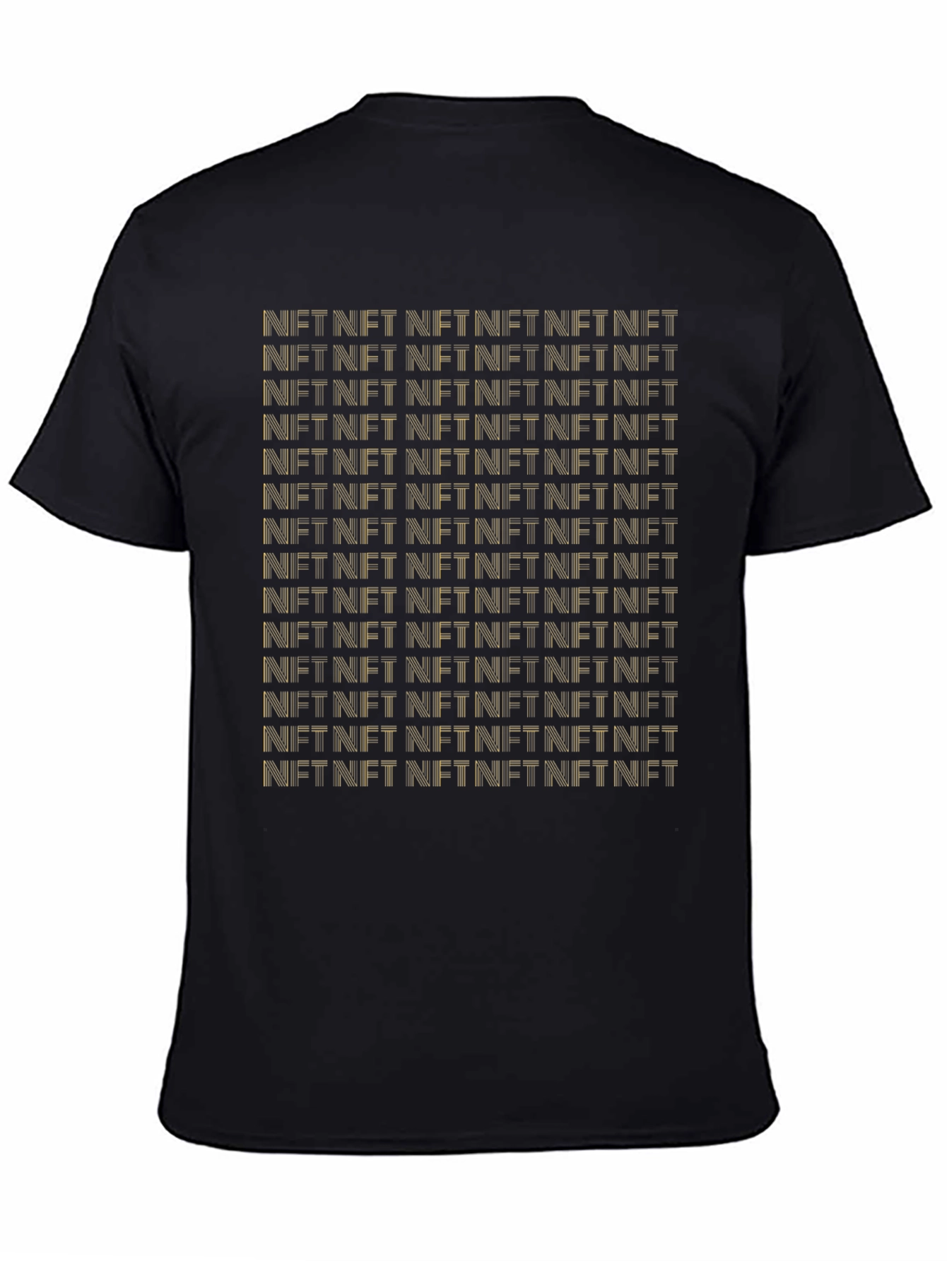 NFT Print Black T-Shirt