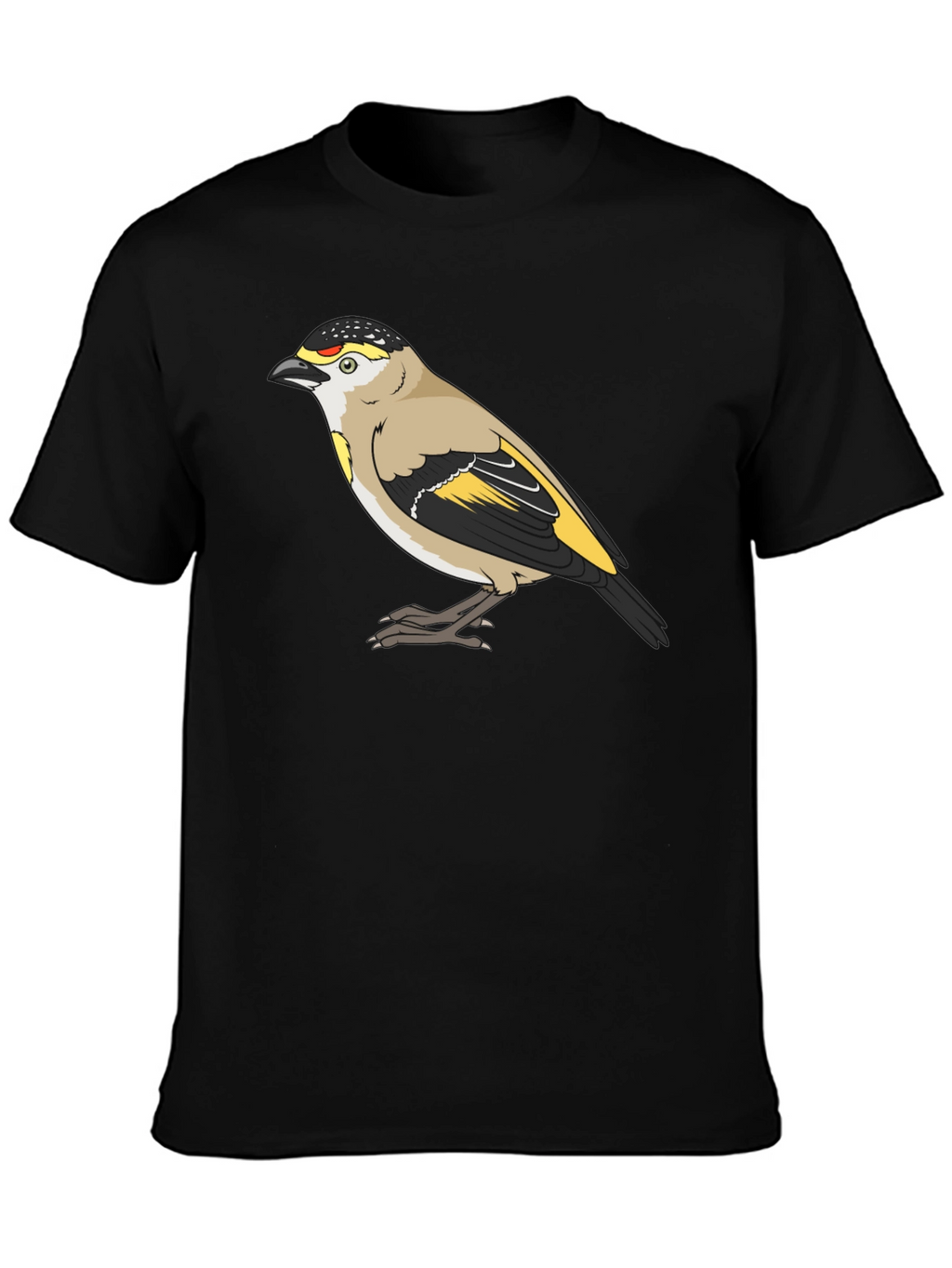 Bird Graphic Tee - Stylish Black T-Shirt