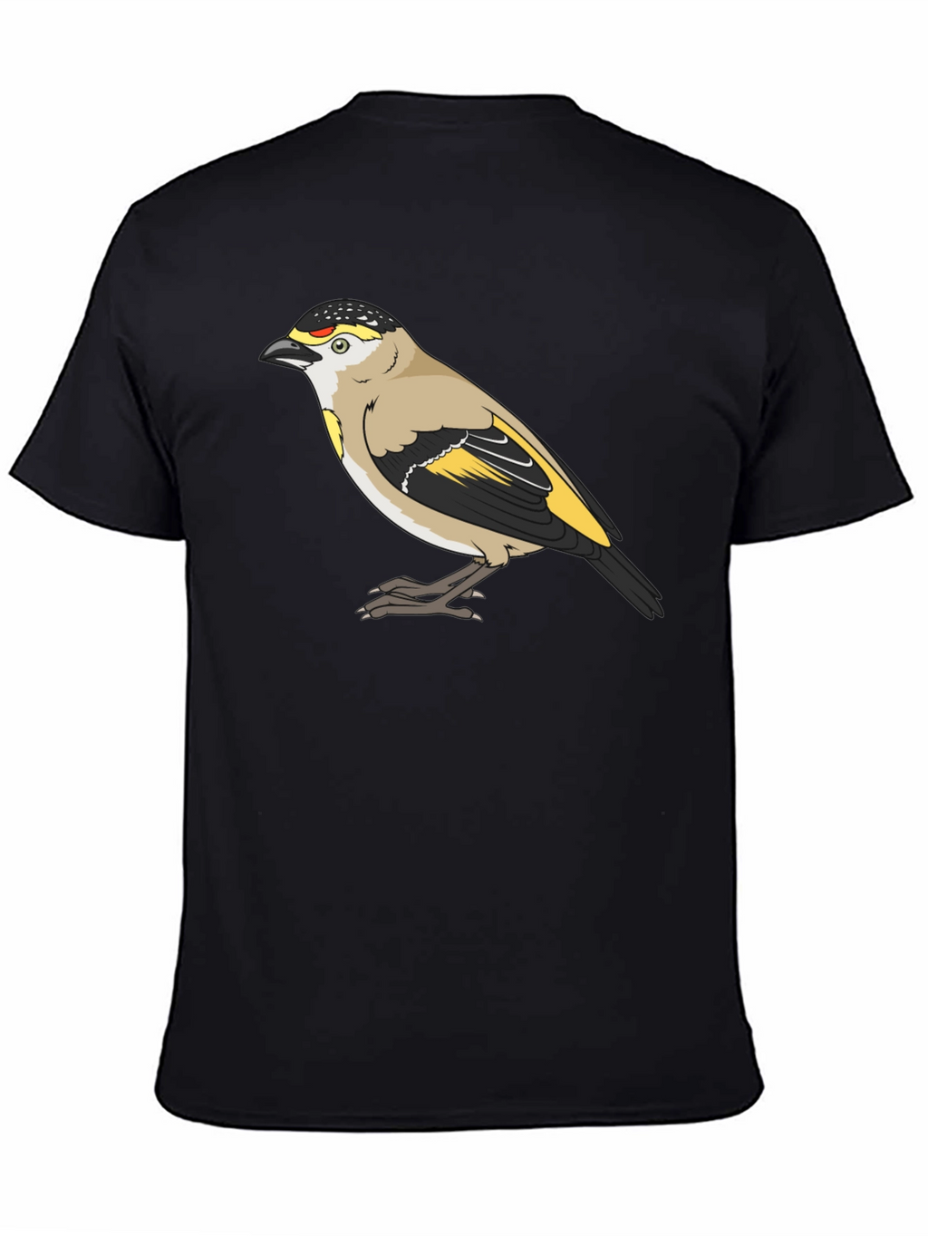 Bird Graphic Tee - Stylish Black T-Shirt