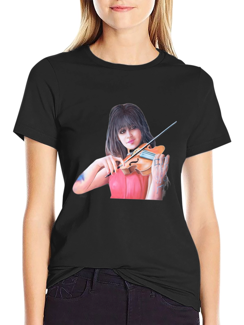 Violinist Graphic Tee - Unisex