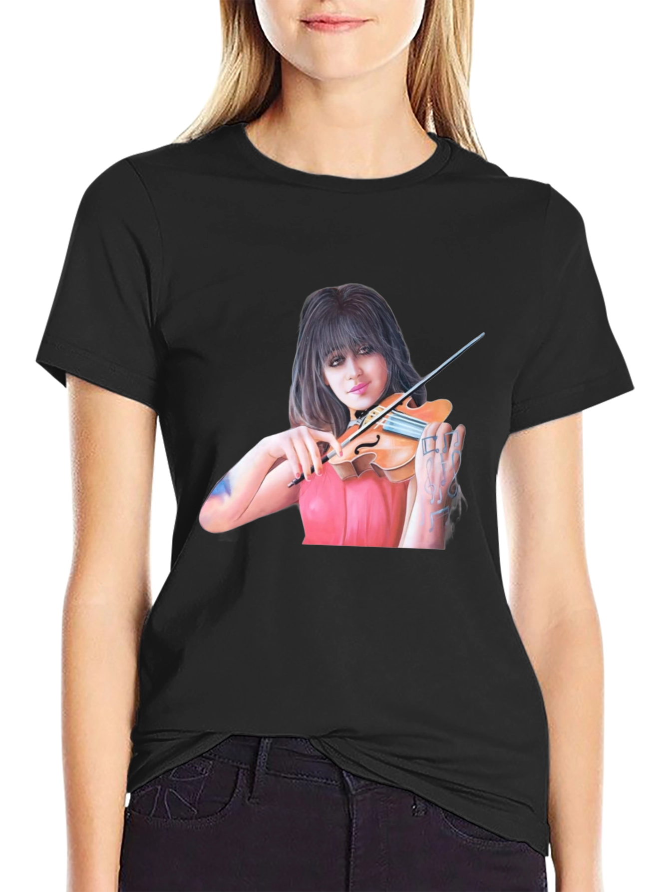 Violinist Graphic Tee - Unisex