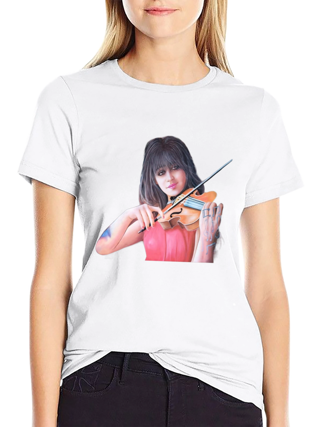 Violinist Graphic Tee - Unisex