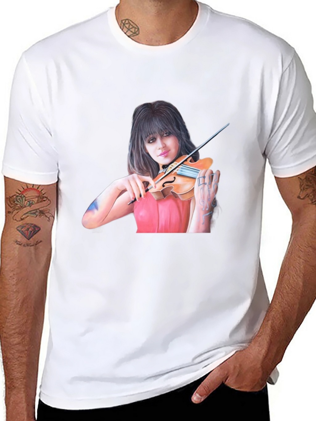 Violinist Graphic Tee - Unisex