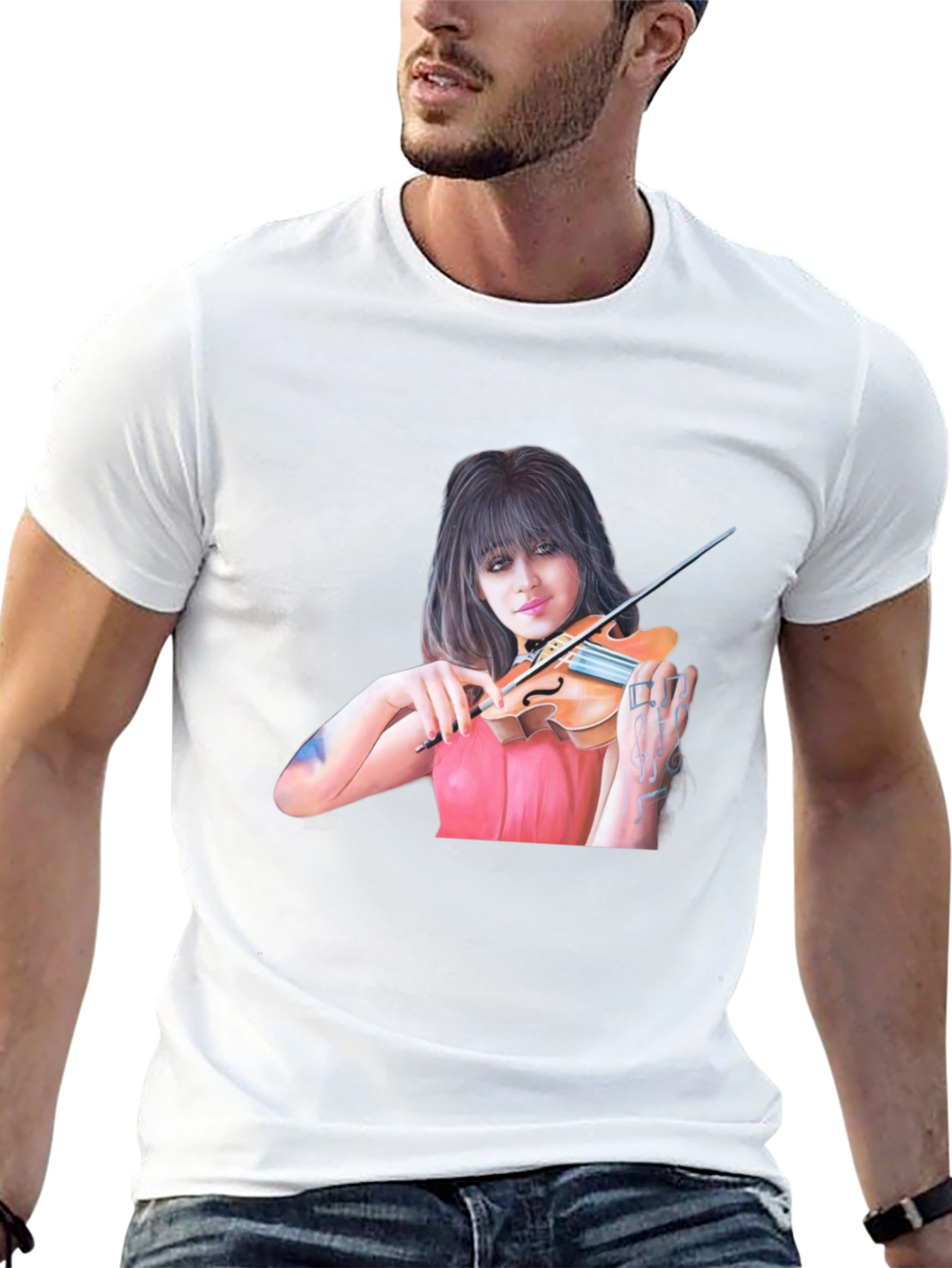 Violinist Graphic Tee - Unisex