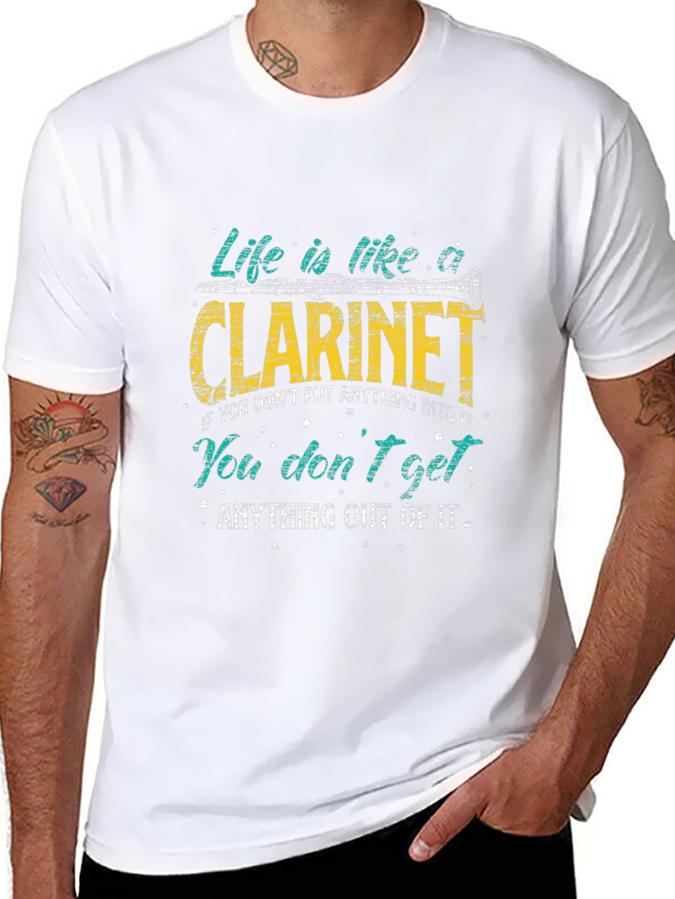 Life is Like A Clarinet T-Shirt