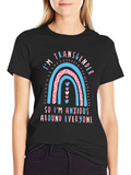 Transgender Rainbow Anxiety Tee