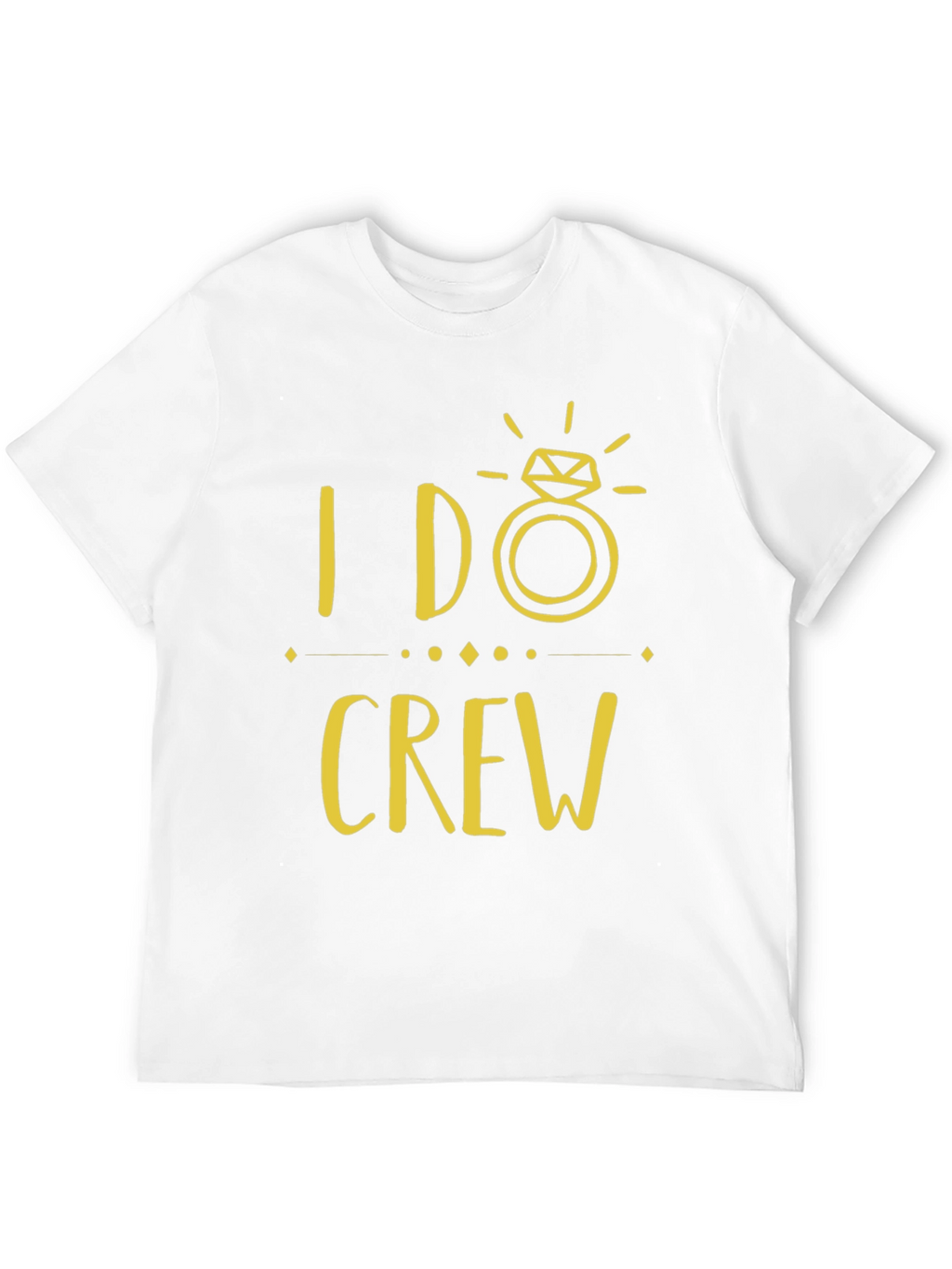 I Do Crew Black T-Shirt