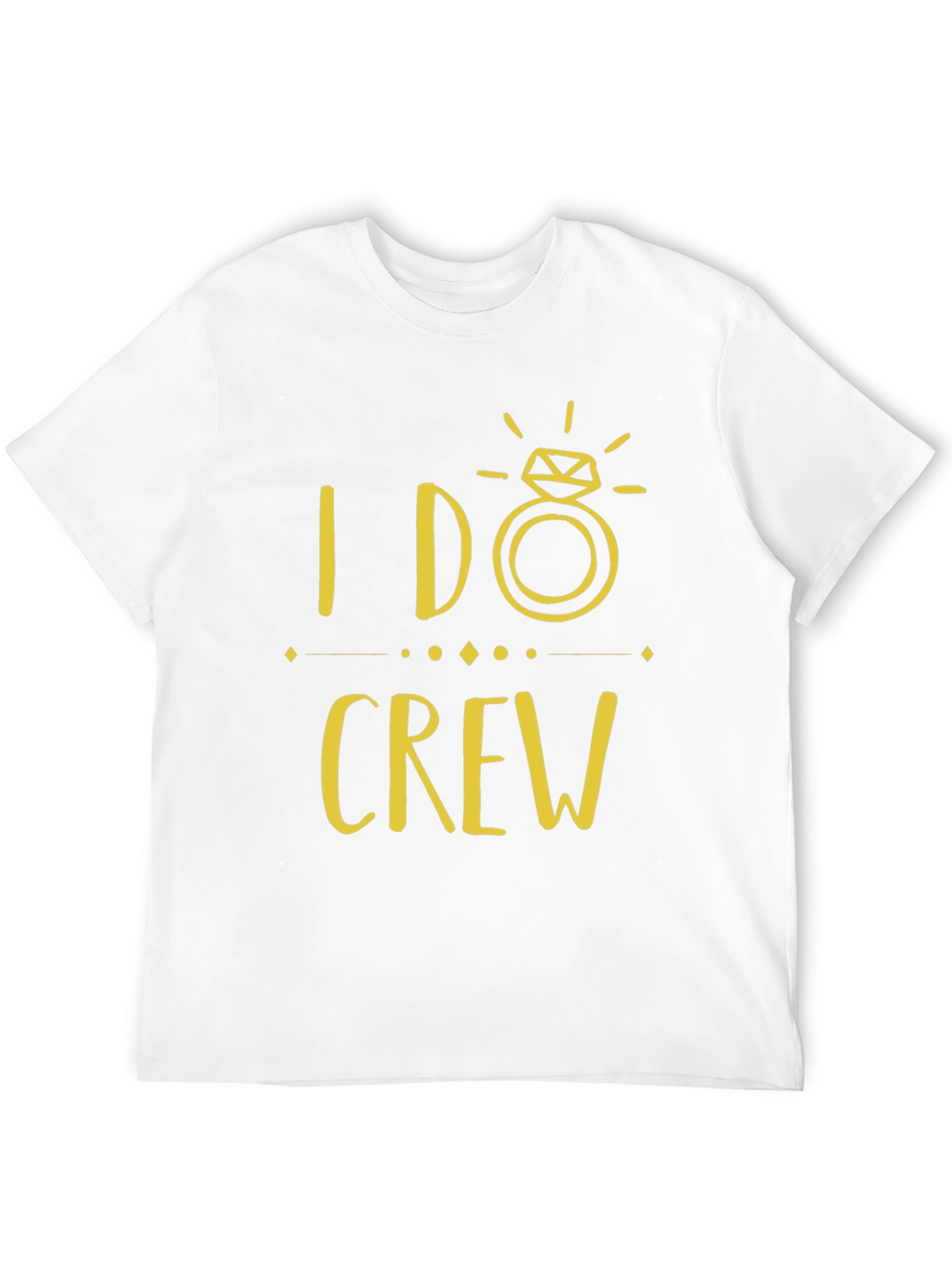 I Do Crew Black T-Shirt