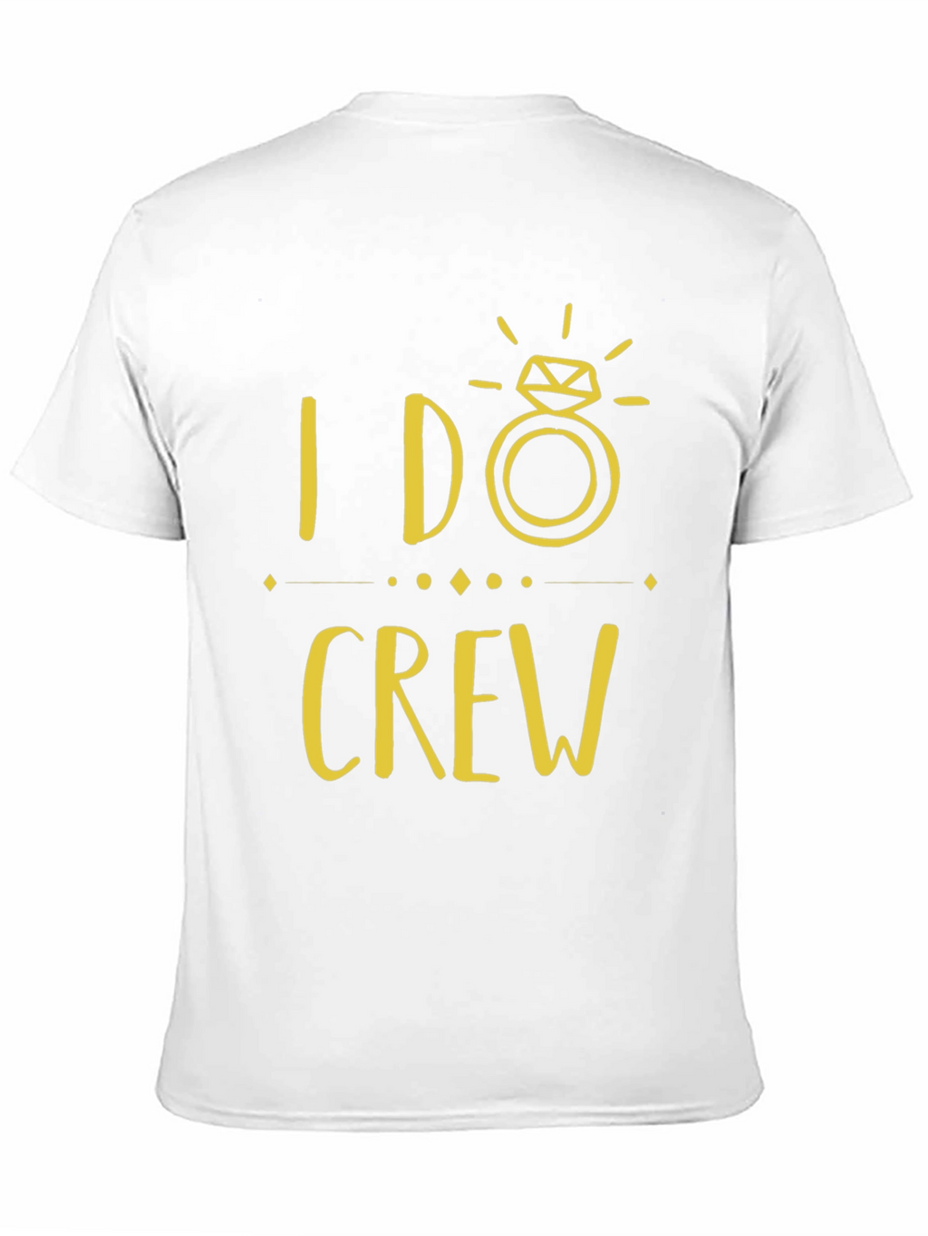 I Do Crew Black T-Shirt