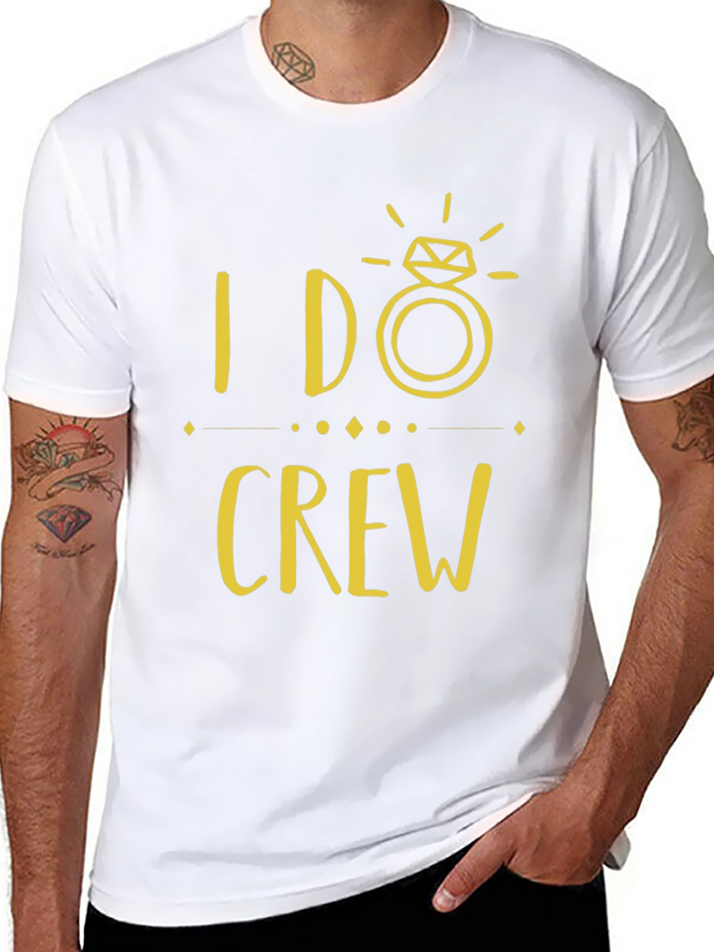I Do Crew Black T-Shirt