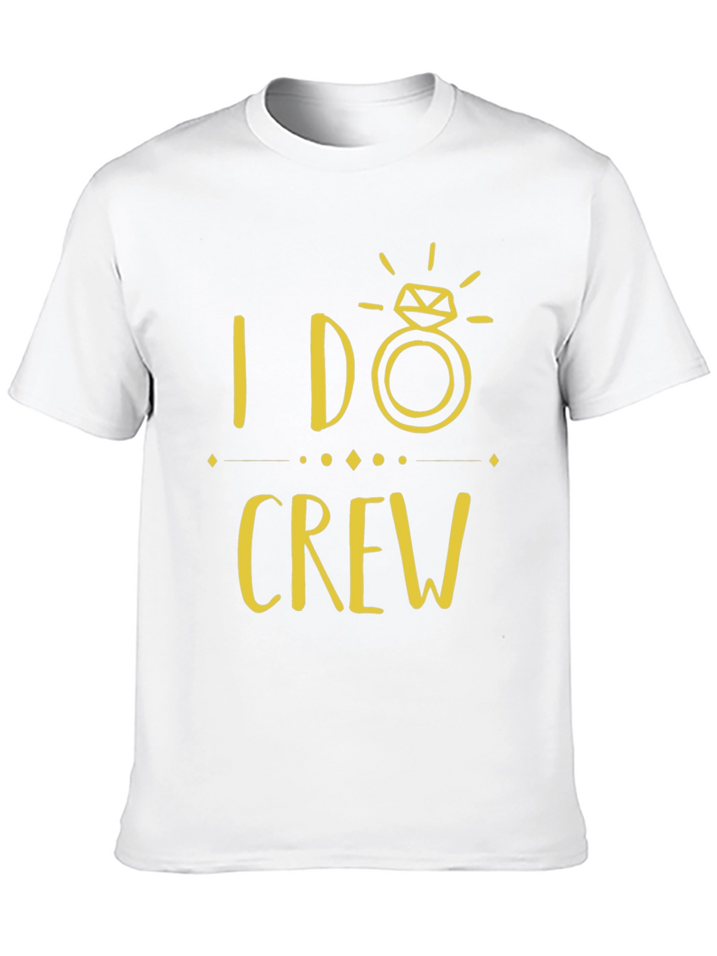I Do Crew Black T-Shirt