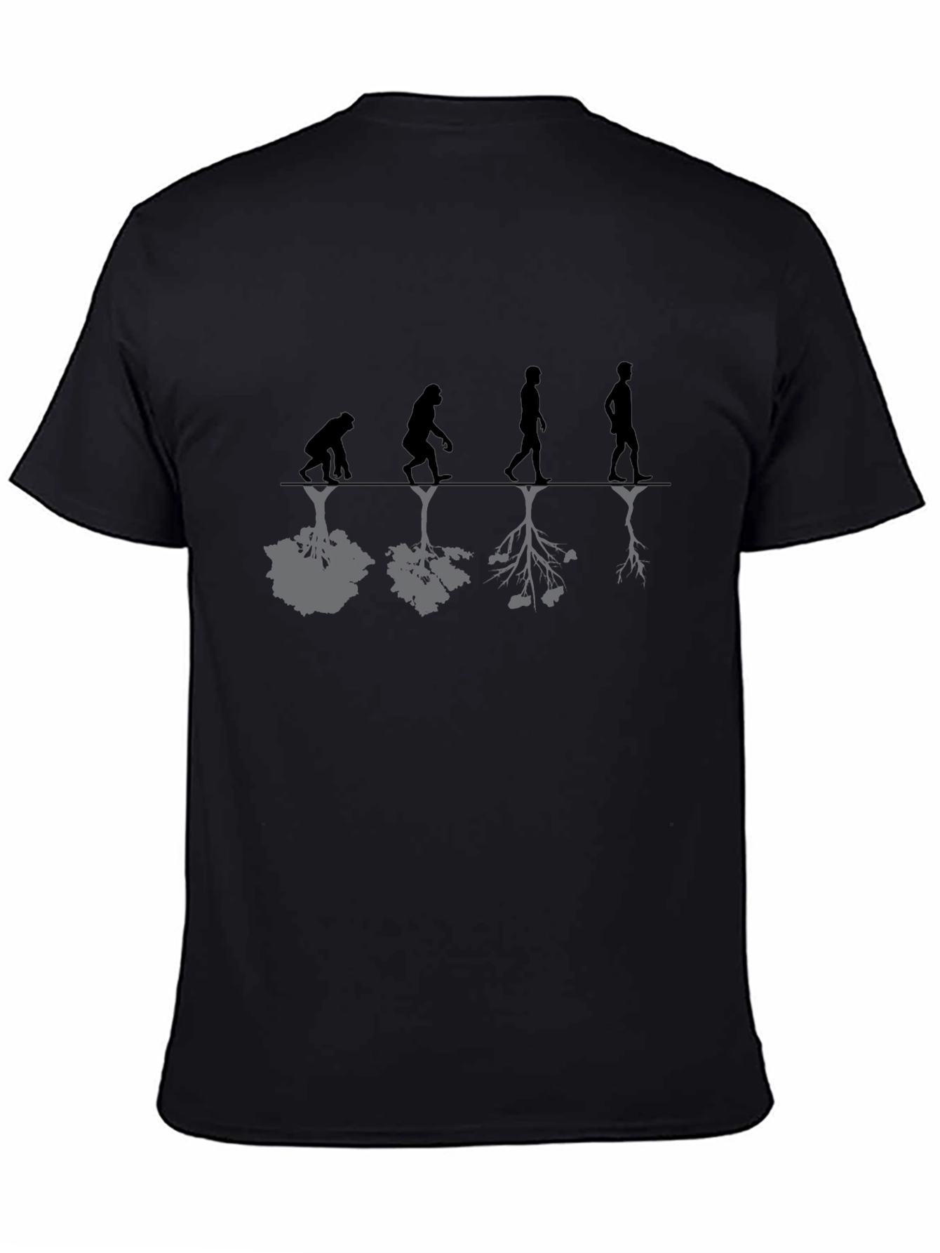 Evolution Roots Black T-Shirt