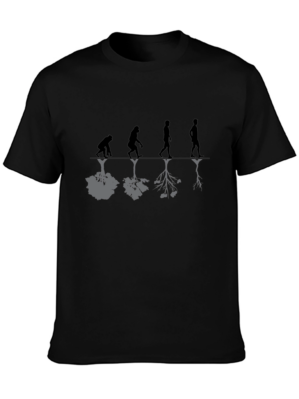 Evolution Roots Black T-Shirt