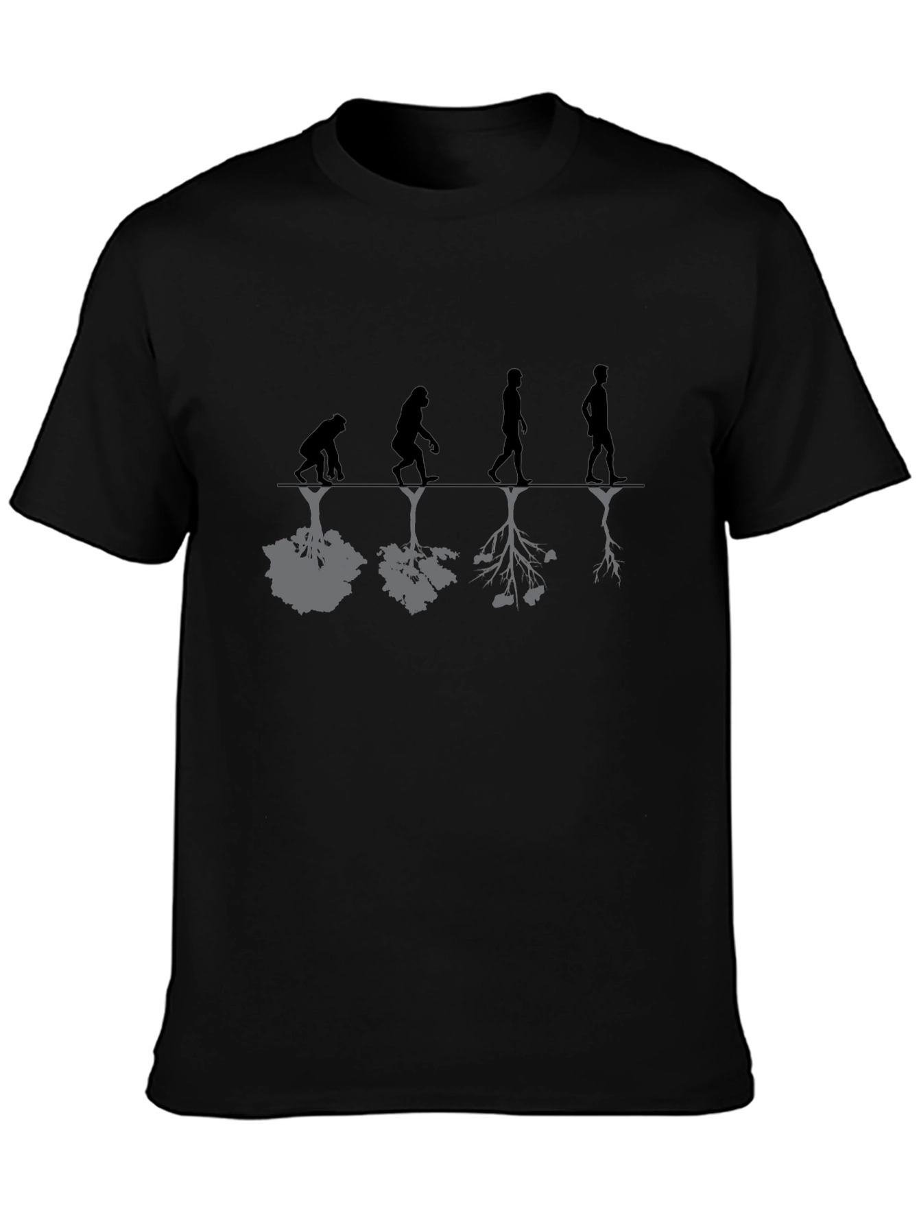 Evolution Roots Black T-Shirt
