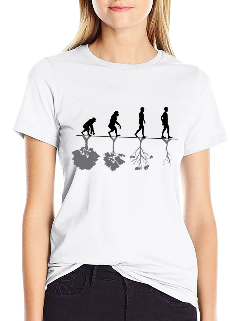Evolution Roots Black T-Shirt