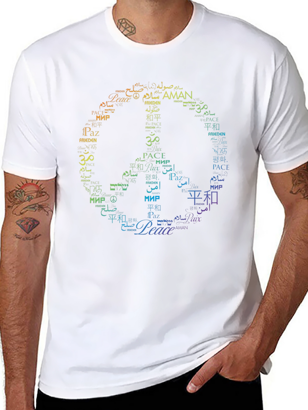 Peace Sign Languages T-Shirt