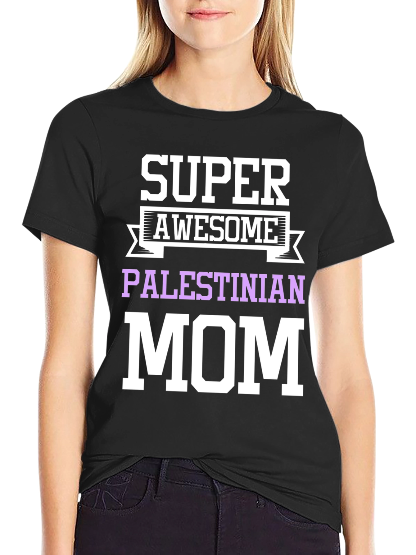 Super Awesome Palestinian Mom T-Shirt