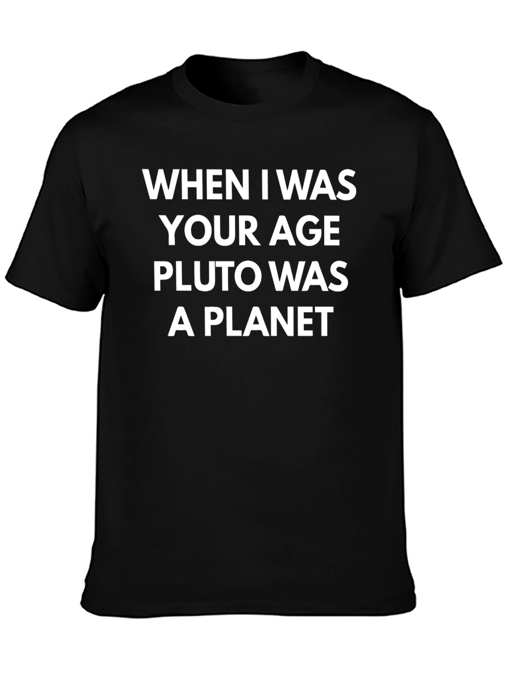 Pluto Was A Planet Funny T-Shirt