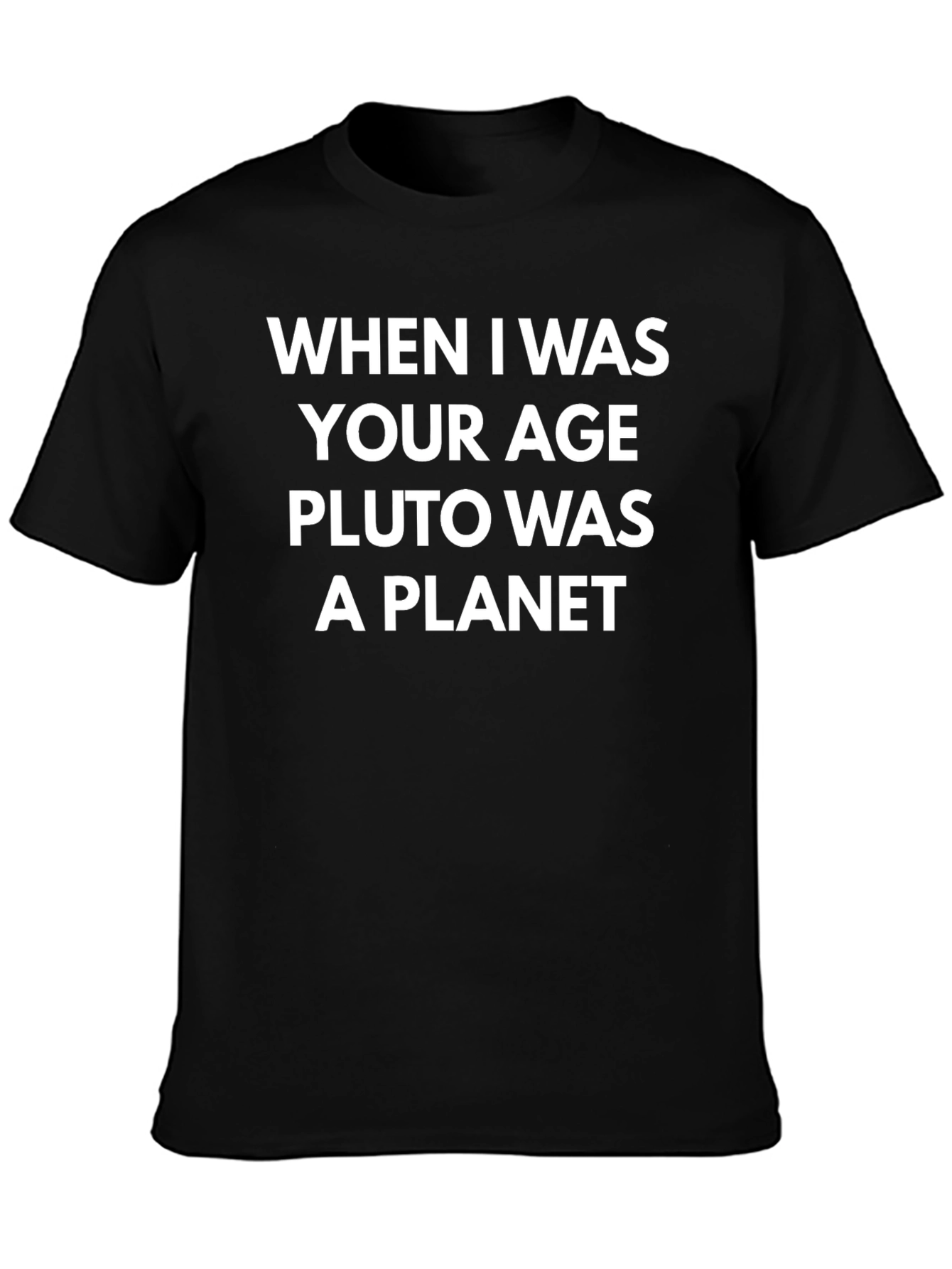 Pluto Was A Planet Funny T-Shirt
