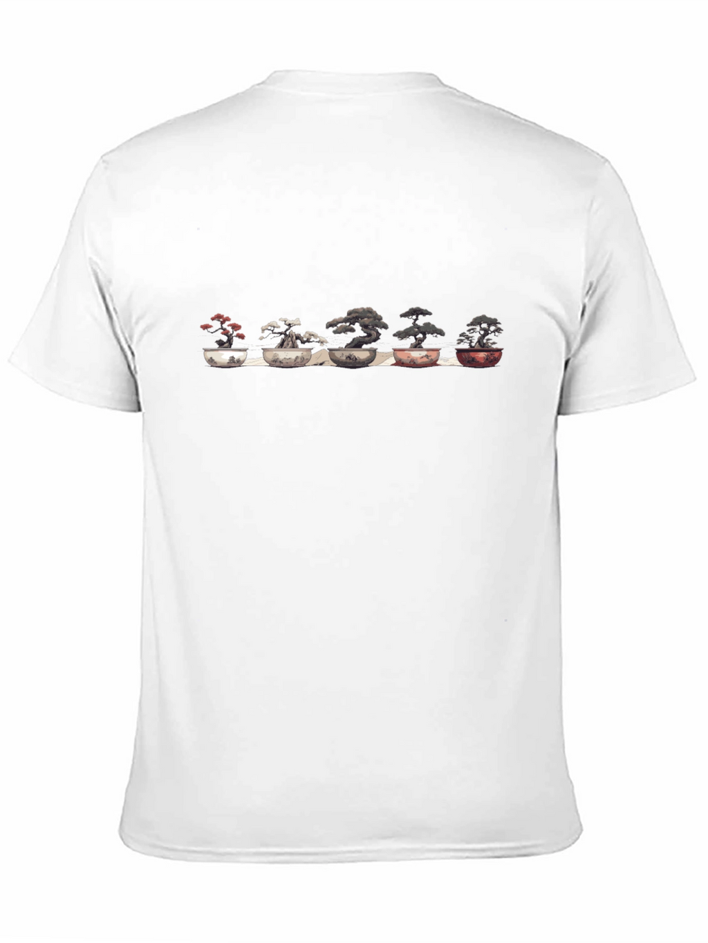 Bonsai Tree Art Black T-Shirt
