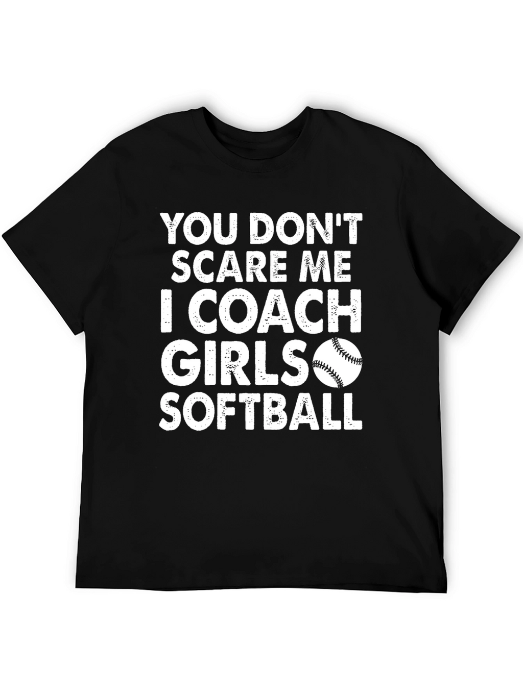 Coach Girls Softball Graphic Tee
