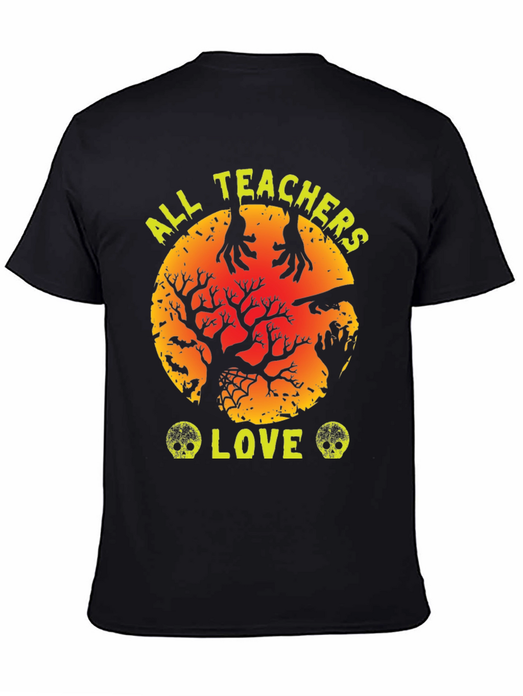 Halloween Teacher T-Shirt - All Teachers Love Spooky Season!