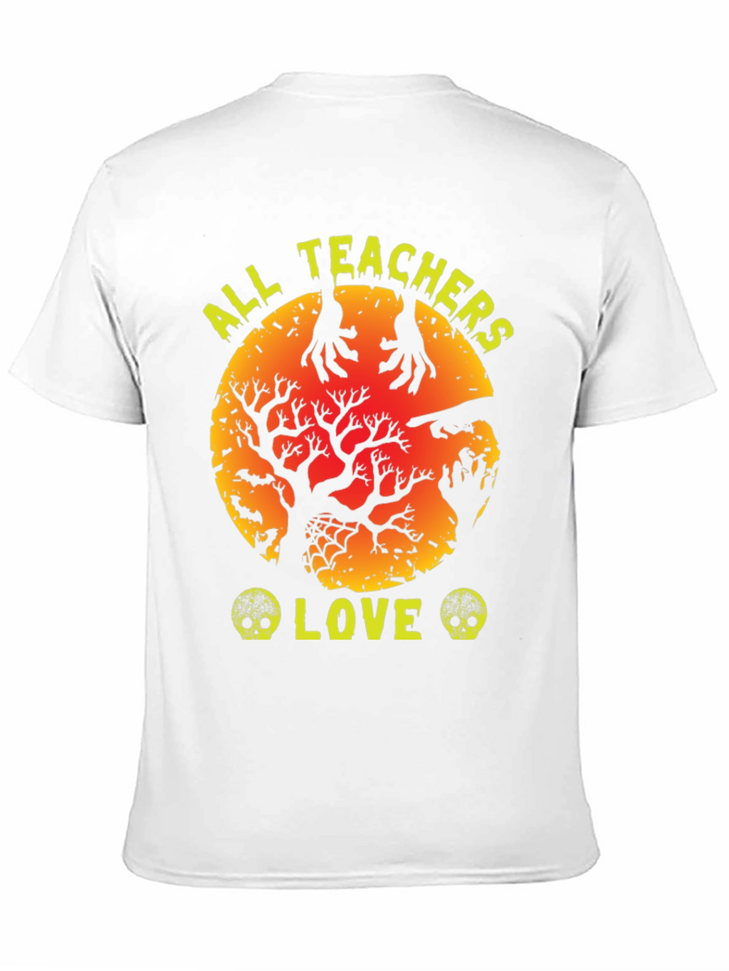 Halloween Teacher T-Shirt - All Teachers Love Spooky Season!