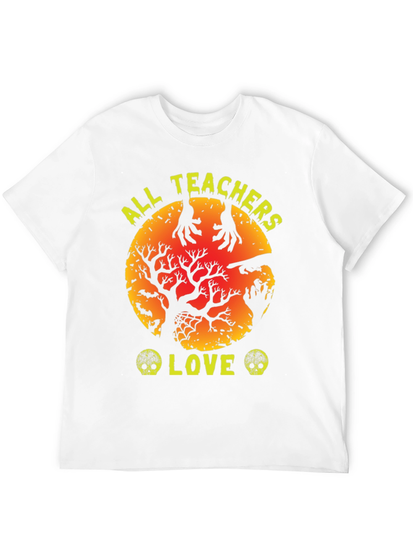 Halloween Teacher T-Shirt - All Teachers Love Spooky Season!